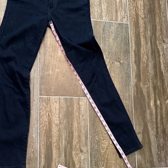 PAIGE Verdungo Ultra Skinny Dark Blue Jeans - Picture 10 of 10